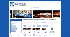 Desktop Screenshot of clap-yo-hands.com